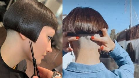 Epic Undercut Short Bob Haircuts And Hairstyles Half Shaved