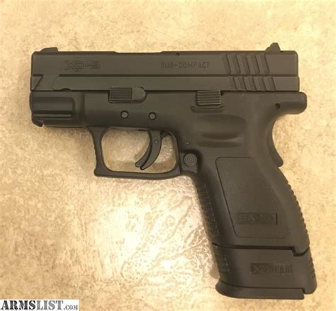 Armslist For Sale Trade Springfield Armory Xd9 Subcompact 9mm