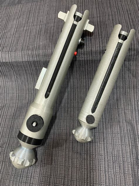 Ahsoka Tano Clone Wars Lightsaber Hilts 3d Printed Etsy Uk