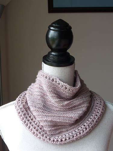 Ravelry Ridges And Eyelets Cowl Pattern By Kelene Kinnersly