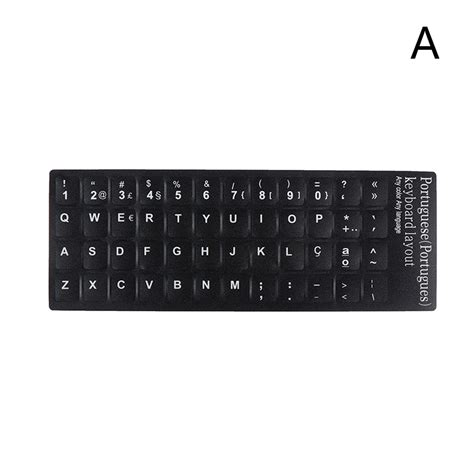 Waterproof Laptop Keyboard Stickers Spanish French Korean Thai Keyboard