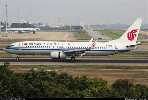 B 5682 Air China Boeing 737 89L WL Photo By Luo Chun Hui ID 760800