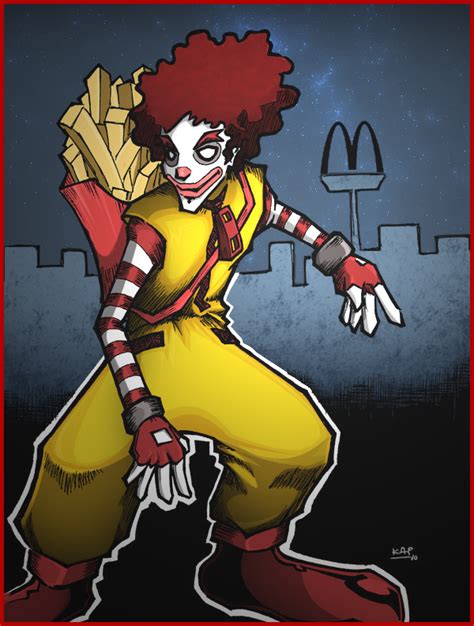 Ronald Mcdonald by kaicastle on DeviantArt