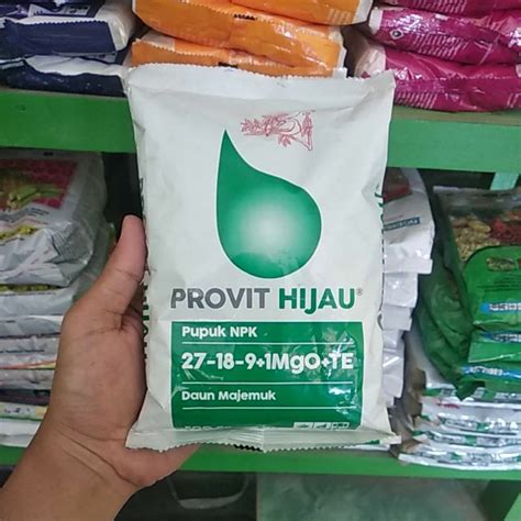 Jual Pupuk Npk Provit Hijau Kemasan Gram Shopee Indonesia