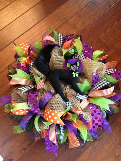 Halloween Deco Mesh Wreath Halloween Deco Mesh Halloween Deco Deco Mesh Wreaths