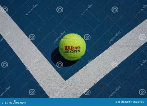 Us Open Wilson Tennis Ball Editorial Photography Image Of Queens