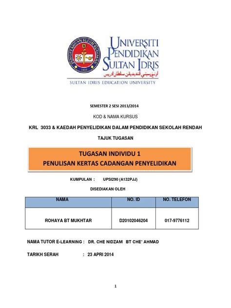 Kajian Penyelidikan Dalam Pendidikan Sekolah Rendahpdf