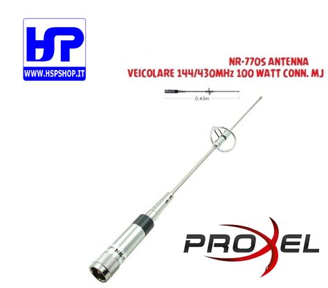 PROXEL NR 770S ANTENNA 144 430 MHz PL HardSoft Products