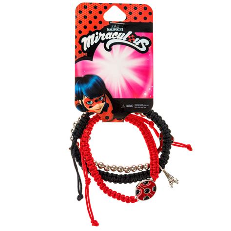 Miraculous™ Ladybug Bracelet Set Claires