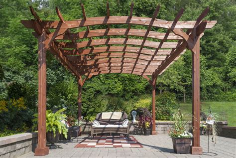 10x12 Wood Pergola Kit For Sale Yardcraft Diy Pergola Kit In Canyon