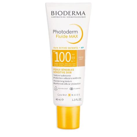 Bioderma Photoderm Fluide Max 100 Spf Protetector Solar Piel Sensible