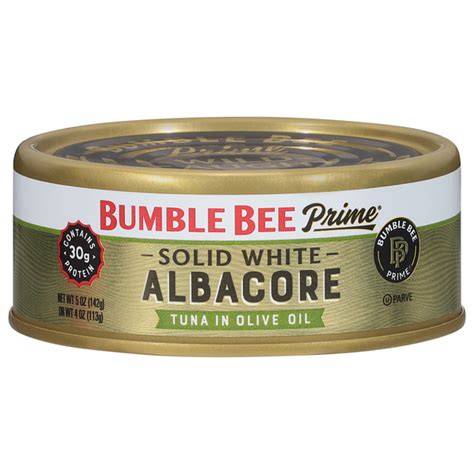 Save On Bumble Bee Prime Solid White Albacore Tuna In Olive Oil Order