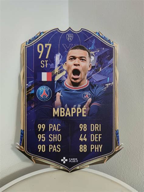 Fifa Ultimate Team Kylian Mbapp Toty Card Gigante Cardsplus It