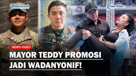 Karir Moncer Mayor Teddy Usai Jadi Ajudan Prabowo Kini Promosi Jabatan