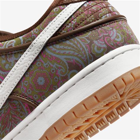 Nike Sb Dunk Low Prm Brown Paisley Blog Knak Jp