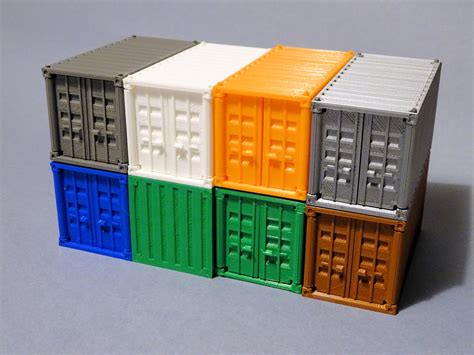 Shipping Container To D Print Printed Toys