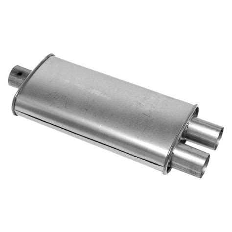 Walker® 21358 Quiet Flow™ Stainless Steel Oval Aluminized Exhaust Muffler