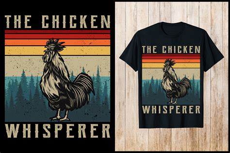 Chicken Whisperer Farming T Shirt Graphic By Nxmnadim Creative Fabrica