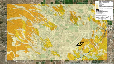 Soil map showing distribution of Aridisols and Entisols on the Eastern ...