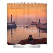 Whitby Harbour Sunset Photograph by Linda Ullathorne - Fine Art America