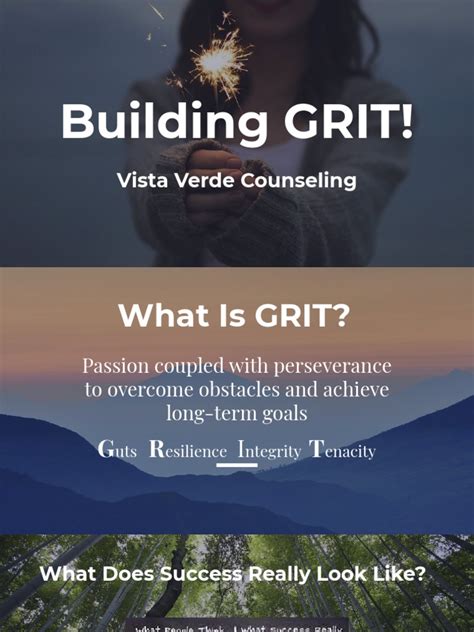 Grit Slidescarnival Pdf Grit Personality Trait Psychological