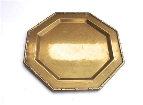 Vintage Brass Offering Plate Church Offering Plate Religious Money Plate Brass Candle Plate