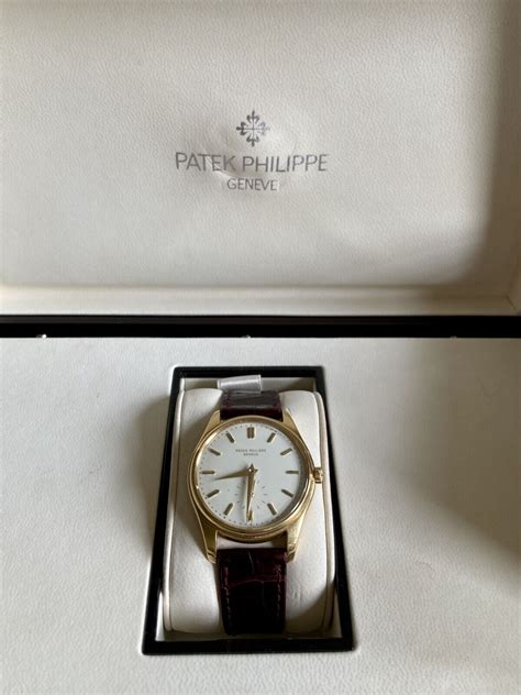 Patek Philippe Calatrava Wei Es Zifferblatt Herrenuhr R Ebay