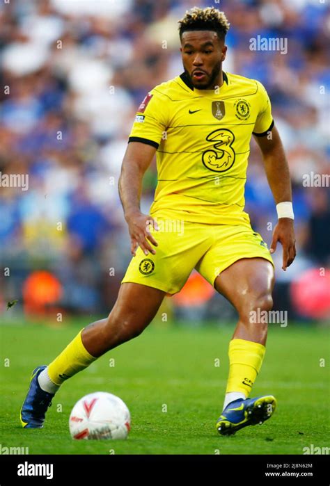 LONDON, ENGLAND - MAY 14:Chelsea's Reece James during FA Cup Final ...