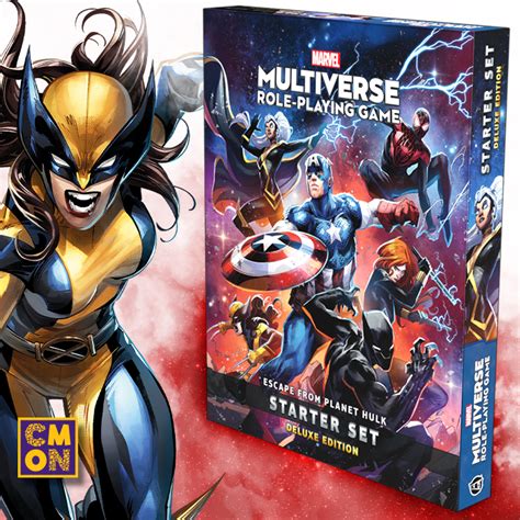 CMON Launches A Marvel Multiverse Role Playing Game Starter Set Board