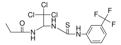 N 2 2 2 TRICHLORO 1 3 3 TRIFLUOROMETHYL PH THIOUREIDO ETHYL