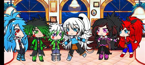 My whole family in gacha by Kronnotime on DeviantArt