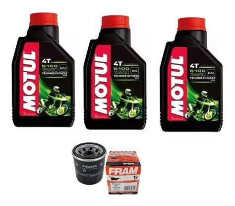 Kit Troca Oleo Filtro Fram Motul W Parcelamento Sem Juros