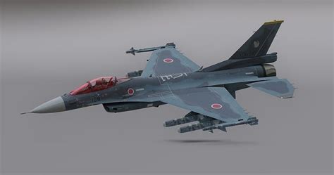 3D model F2 Fighter Jet VR / AR / low-poly | CGTrader