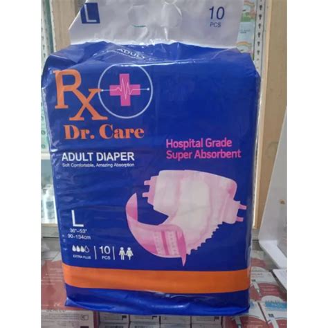 Rx Dr Care Adult Diaper 10pcs Lazada Ph