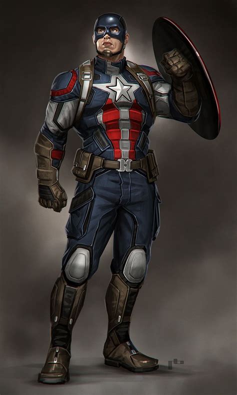 Captain America Concept Art