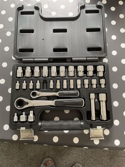 Halfords Advanced Socket Set Used Ebay