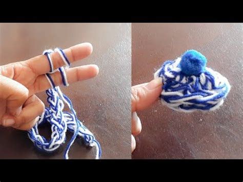 Make Beautiful Easy Woollen Winter Cap For Laddu Gopal No Knit No