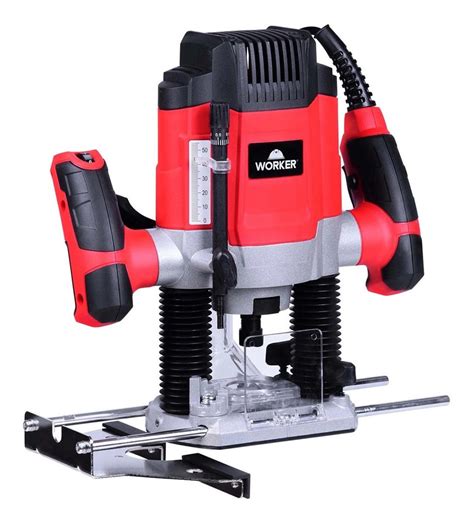 Tupia De Coluna - Tupia de Coluna 1200W com Jogo de Fresas 12 Peças Worker - Eletricario ...