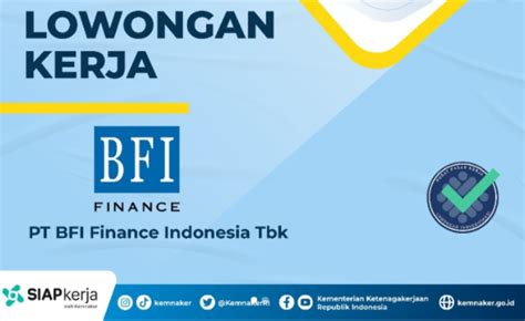 BFI Finance Indonesia Buka Lowongan Kerja Untuk Lulusan SMA SMK Cek