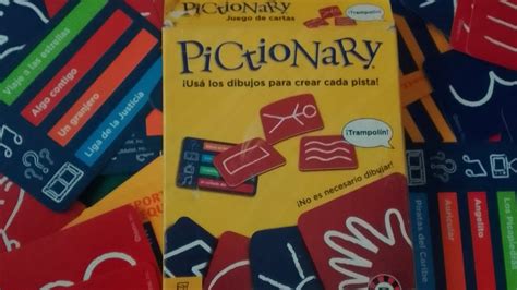 Pictionary cartas cómo se juega YouTube