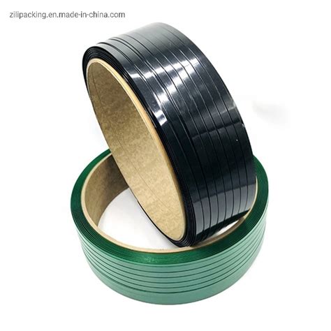 Green Color Embossed Jumbo Roll Pet Strapping Band Pet Strap For Brick