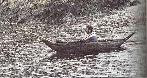 Indigenous Boats The Yamana Bark Canoe