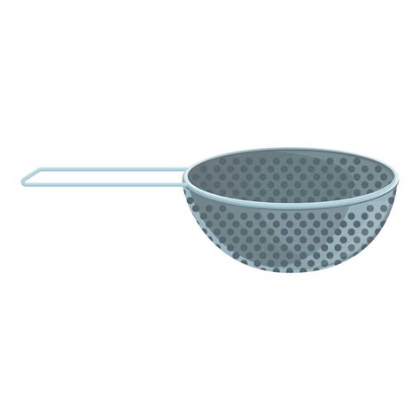 Premium Vector Chef Colander Icon Cartoon Vector Sieve Pasta Water Boil