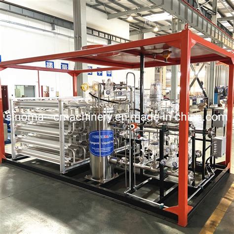 Liquid Oxygen Nitrogen Argon Gas Cylinder Filling Station Pumps Lng