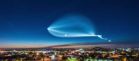 Lanzamiento Del Cohete Falcon 9 De Spacex Un Espectacular Time Lapse