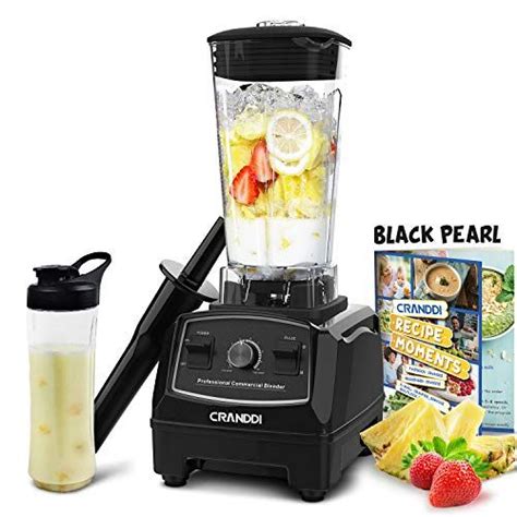 CRANDDI Countertop Blender, with 1500W Base, Professional High-Speed ...