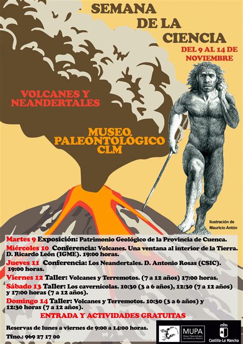 La Semana De La Ciencia Llega Al Museo De Paleontolog A Cuenca News