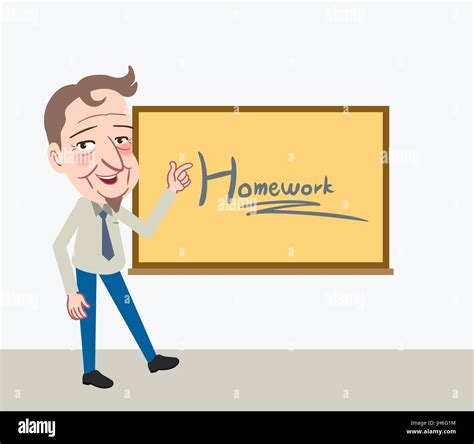 Teacher assignment Stock Vector Images - Alamy