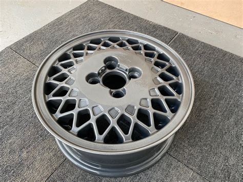 Metro 13 Lattice Alloys Wheels In Grey Set Of 4 Retro Reproductions