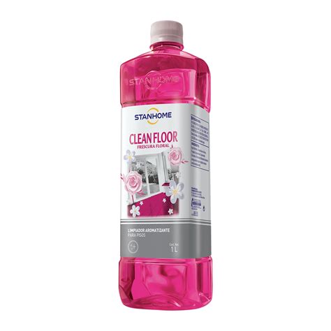 Clean Floor Frescura Floral 1 L Limpiador Para Pisos Antibacterial Ar